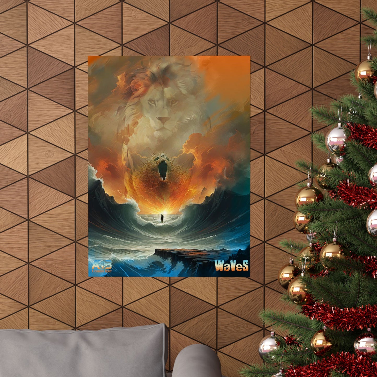 A Curious Beast - WaVeS Series Matte Vertical Posters 22" x 30"